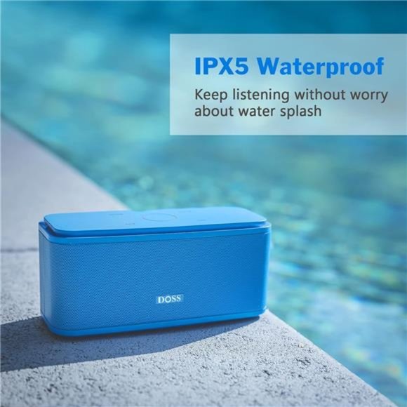 Bluetooth Speaker, SoundBox Touch Portable Wireless Speaker with 12W HD Sound - Picture 5 of 5